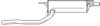 TOYOT 1743002200 End Silencer